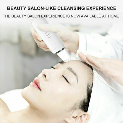 Ultrasonic Skin Scrubber Face Spatula Blackhead Remover Shovel Clean Scrubber Vibration Facial lifting Facial Iifting Skin Care